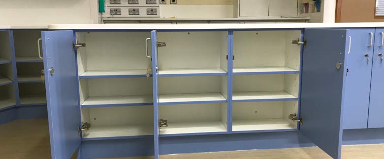 Healthcare HTM Compliant Storage Cabinets