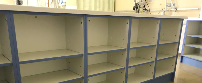 Healthcare HTM Compliant Storage Cabinets